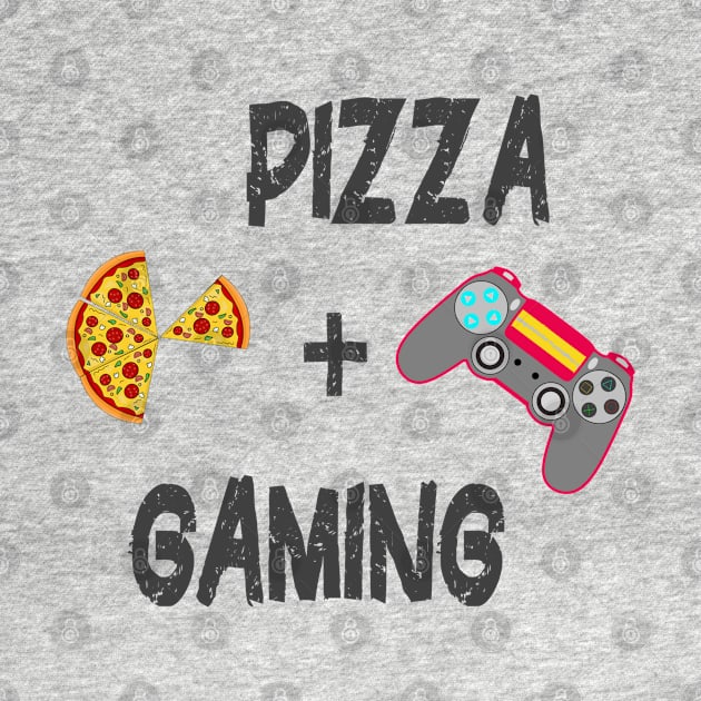 Life is Better with Pizza and Gaming Foodie Gamer by PlanetMonkey